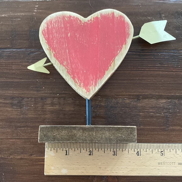 Wooden Valentine Decor SET (hanging & table/mantle top) - Picture 10 of 12